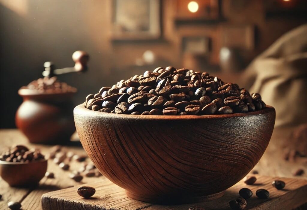 grains de cafe